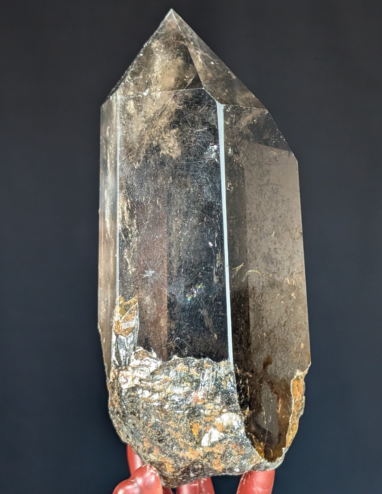 Smokey Quartz Tower Polished Point Large Big Crystal Gemstone Chakra
