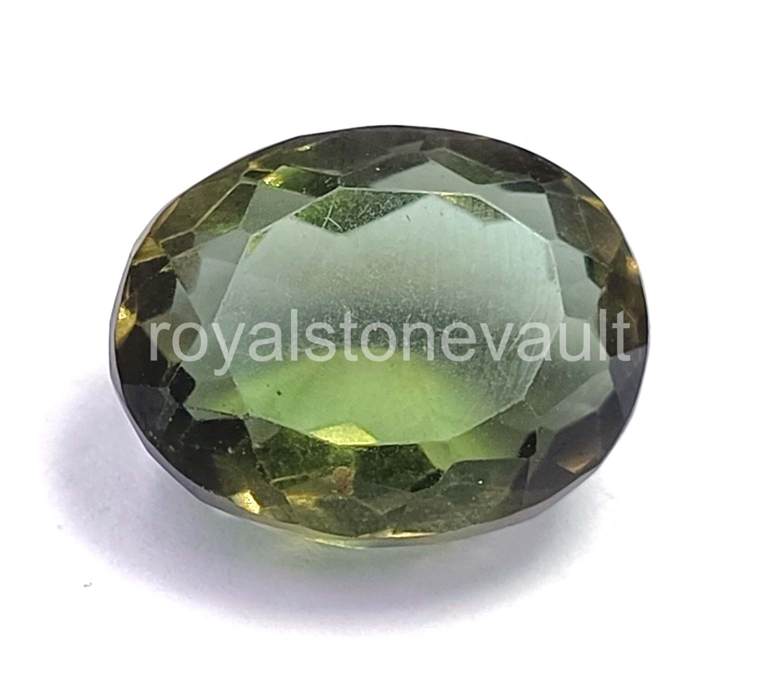 10.00 Ct IGL Certified Genuine Green Amethyst Oval Shape Loose Gemstone 5AOR