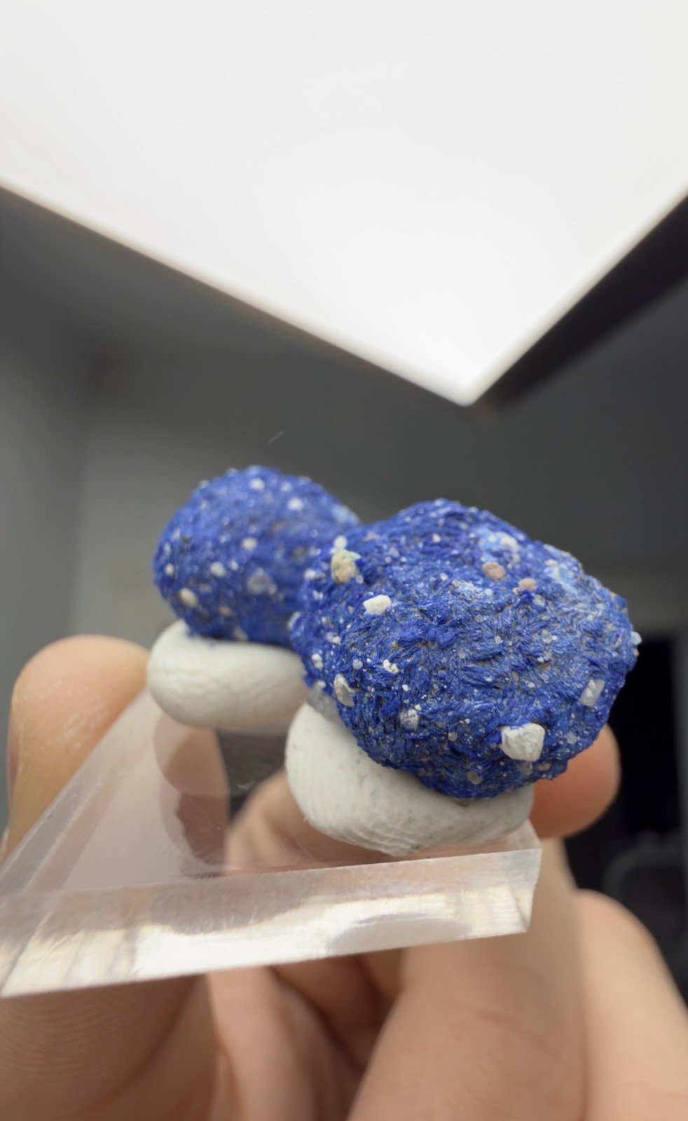 Azurite Ball Geode Crystal Nodule Blue Ball Mine Miami Arizona Mineral Specimen
