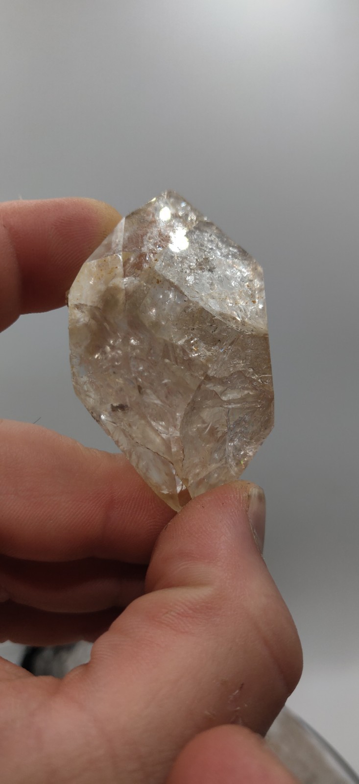 NY Herkimer Diamond *PREMIUM!* 1LB pieces/chunks- Rough, but all big and clear!