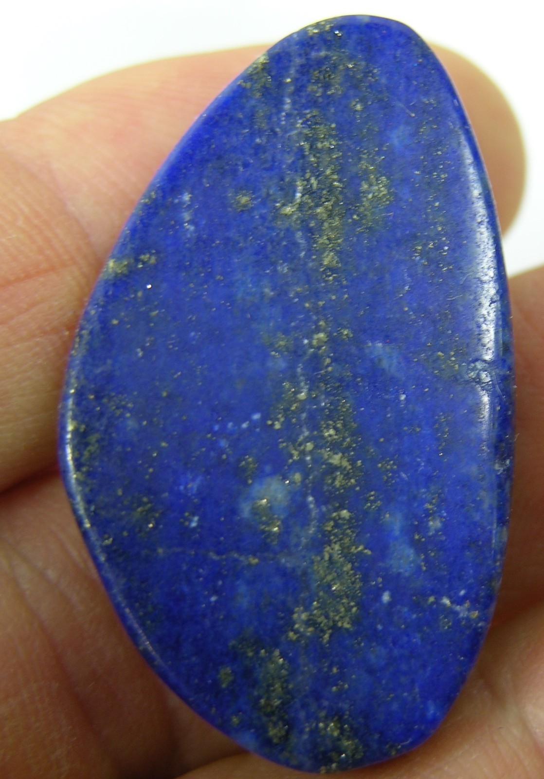 #5 Afghanistan 67.50ct Natural Lapis Lazuli Indian Head Carving 13.50g 37.00mm