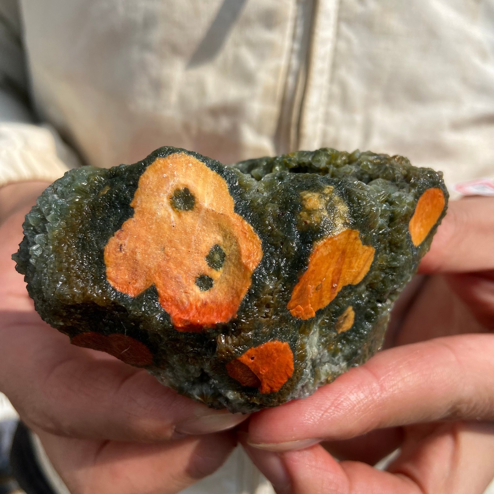 0.5lb Natural colourful ocean jasper raw stone crystal rough mineral specimen
