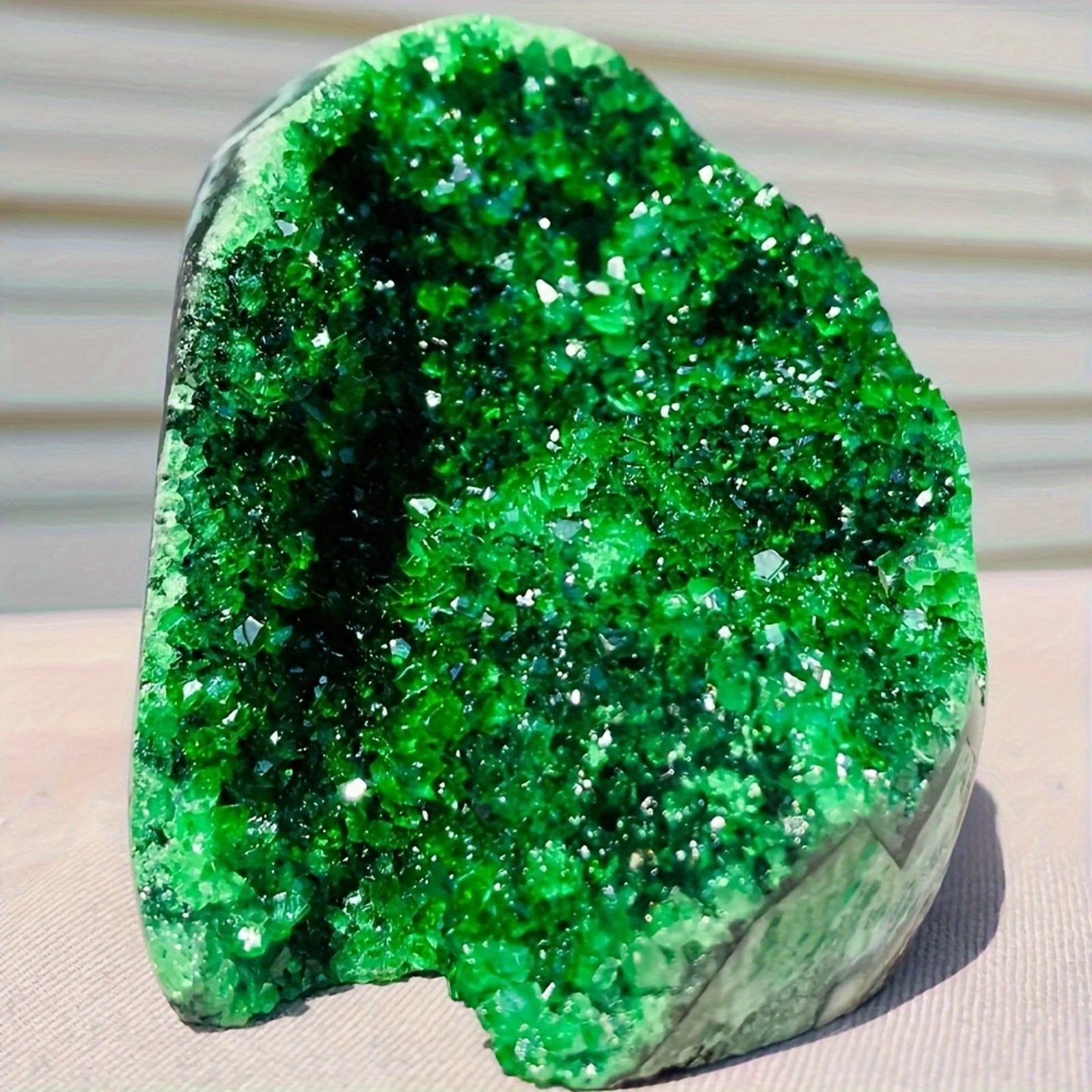 1pc CrystalHola-1PC Rare Pink/Rose Red/ Red/Blue/Orange/Green/ Geode Cluster -Pr