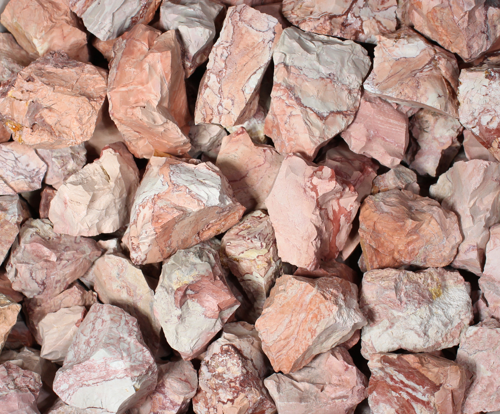 Pastel Jasper – Rough Rocks for Tumbling – Bulk Wholesale Options