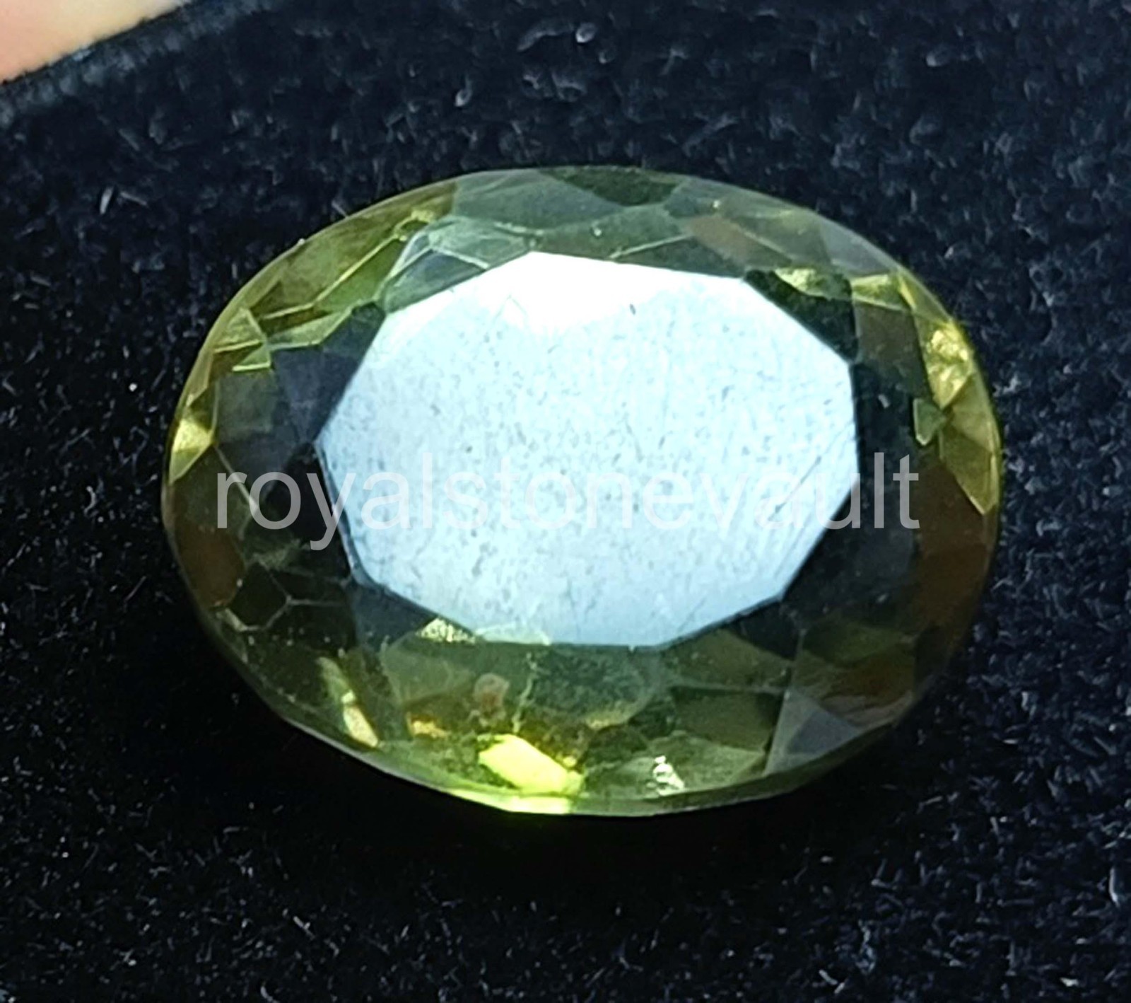 10.00 Ct IGL Certified Genuine Green Amethyst Oval Shape Loose Gemstone 5AOR
