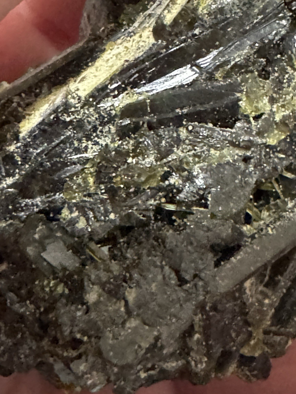 Epidote Crystal Specimen