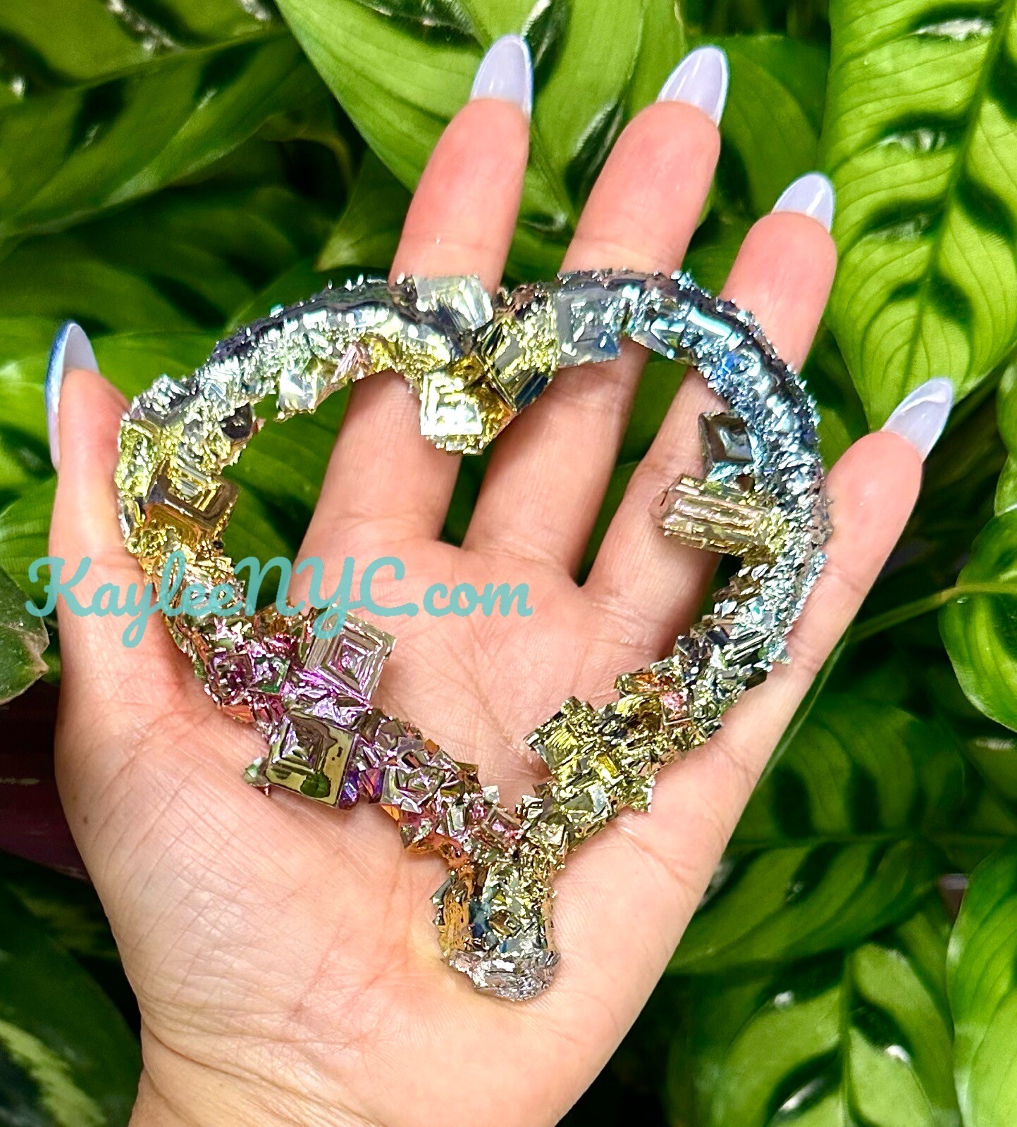Wholesale Lot 3 Pcs Bismuth Heart Healing Energy