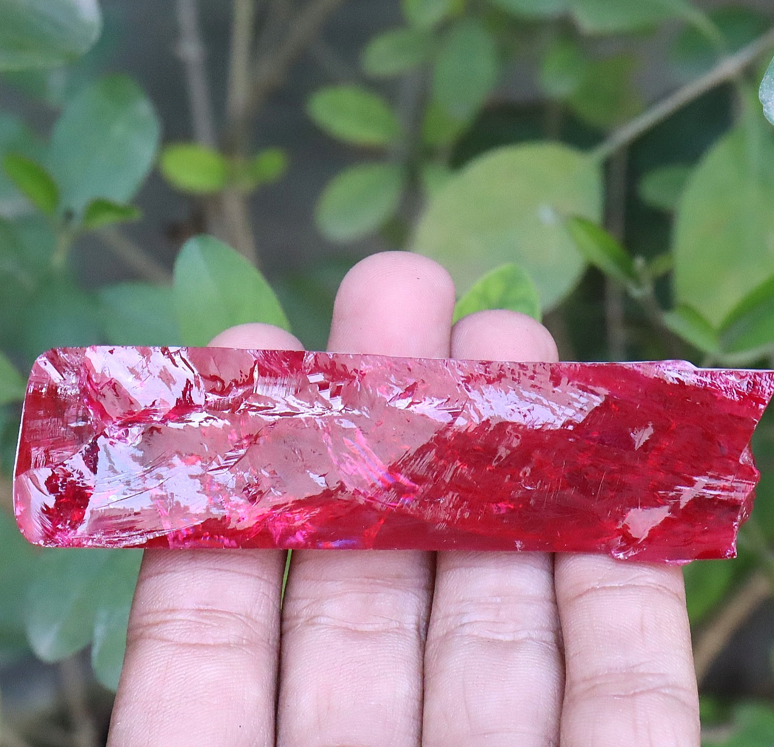 442 CTBURMA Red Ruby Rough Uncut Certified Loose Gemstone