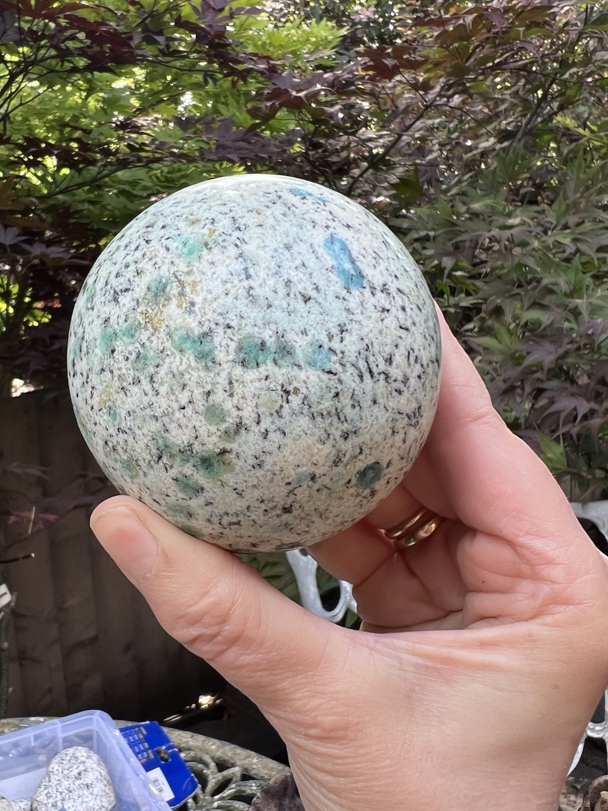 K2 Crystal Ball Sphere AAA+ : Cooling : Calming 572g 73mm 31