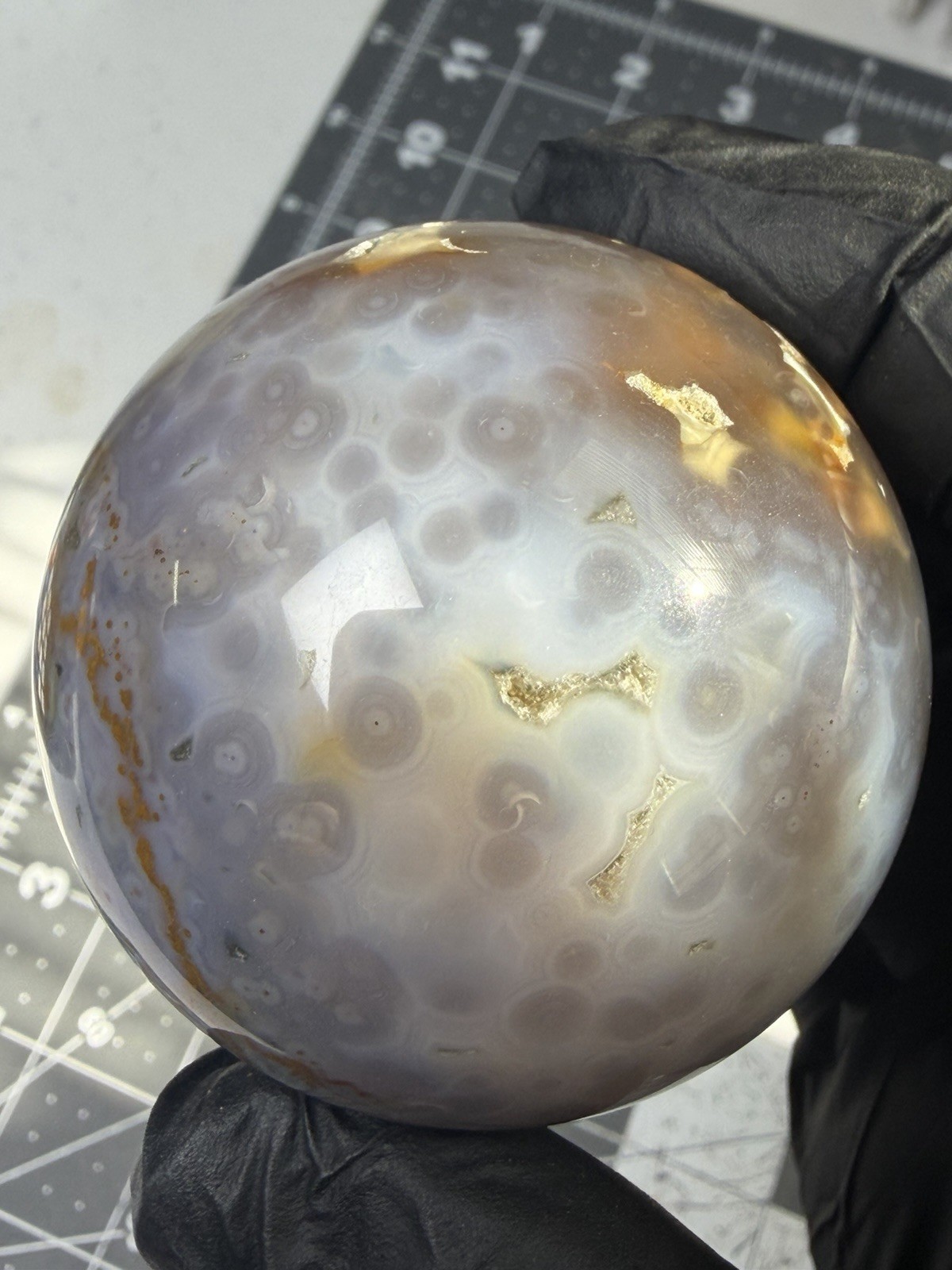 Excellent Ocean Jasper Sphere Orbs Orbicular