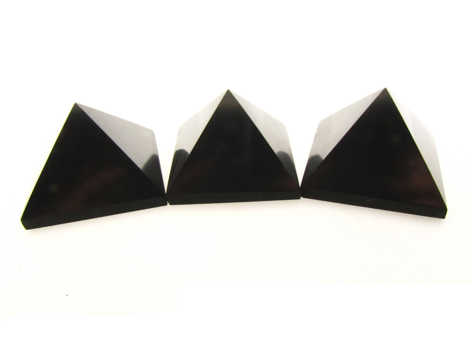 Karelia Shungite Pyramid ONE 50mm 2 inch BETTER Than Orgone EMF Protection