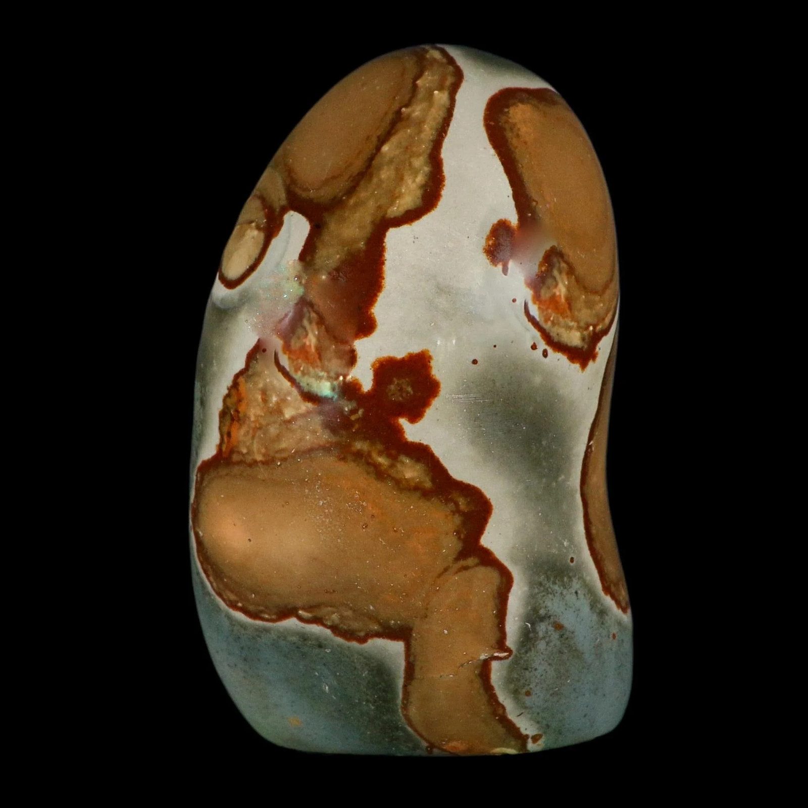 5.3″ Polychrome Jasper Natural Polished Mineral Madagascar Self Standing