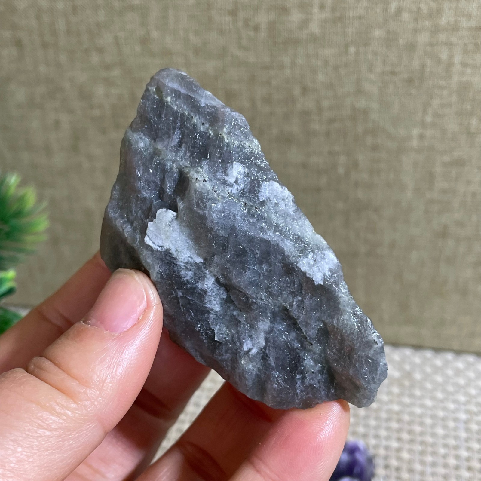 Natural Labradorite Crystal gemstone rough original Specimen 73g