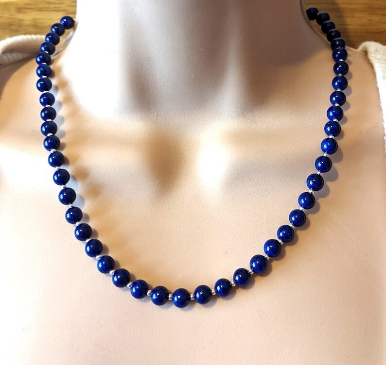 Lapis Lazuli Necklace Top Quality Lapis Lazuli Jellewery