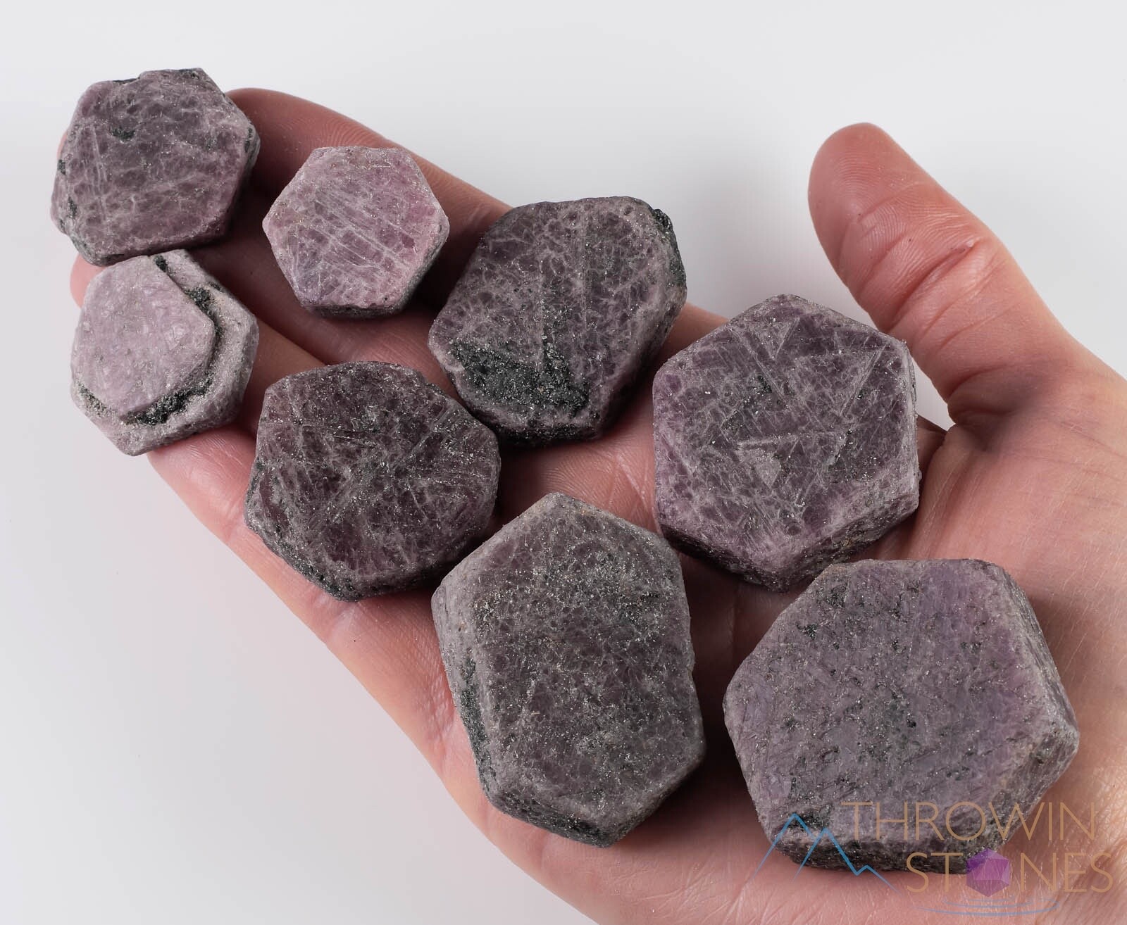 RUBY Raw Crystal – Record Keeper, Corundum, Hexagon – Birthstone, Stone, E0063
