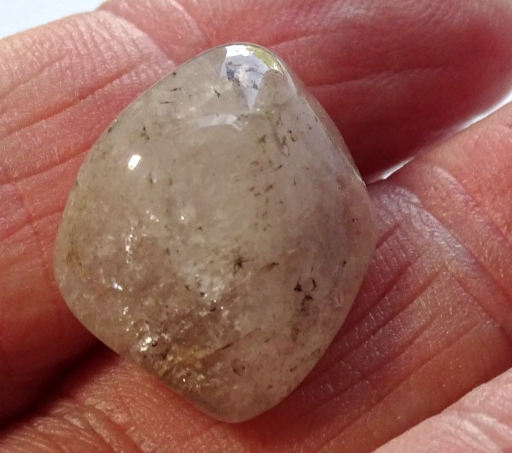 LITHIUM QUARTZ TUMBLESTONE 2.0 x 1.7 cms 5.54 gms #3