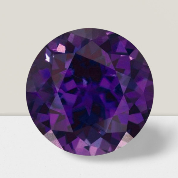 Alexandrite Round Cut Gemstone 1.30 Cts – 7 mm Flawless Loose Gem