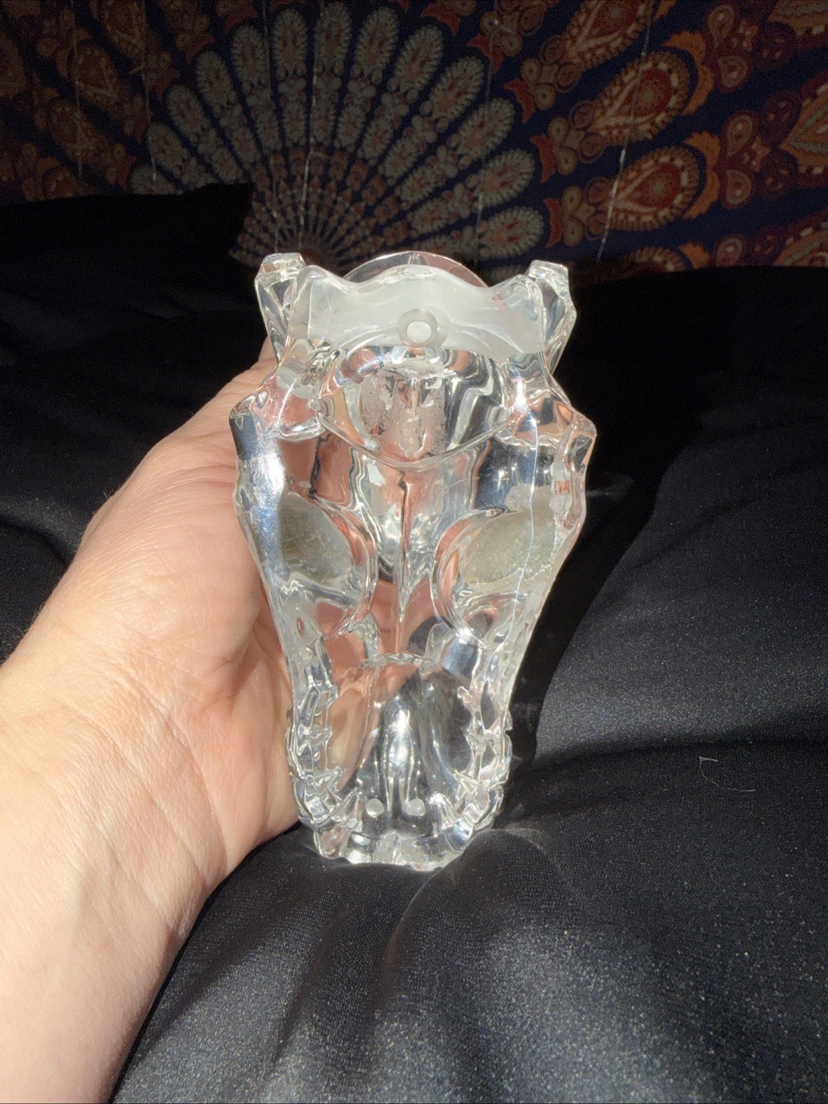 K9 Crystal Dragon With Laboradite Eyes