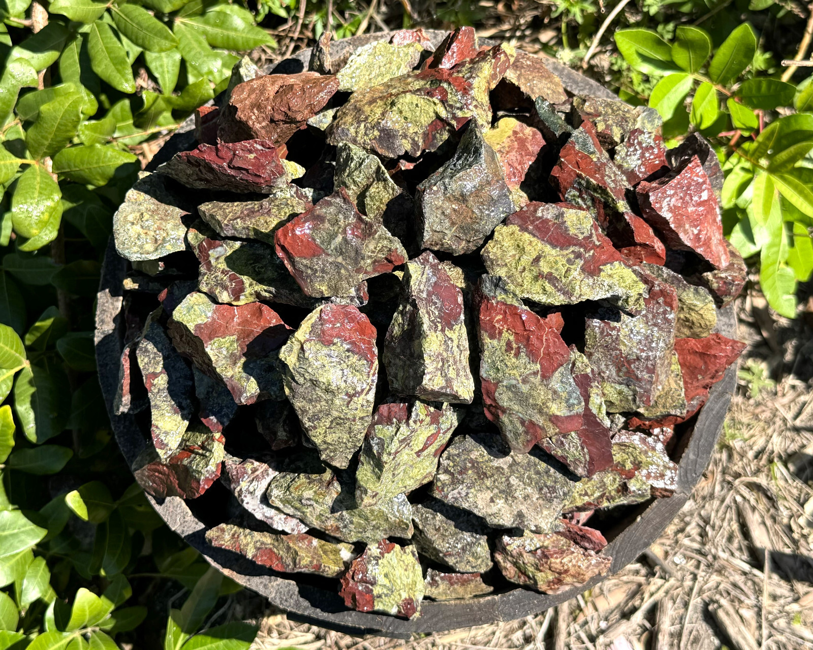Dragons Blood Jasper Rough Natural Stones Wholesale lots – Dragons Blood Crystal
