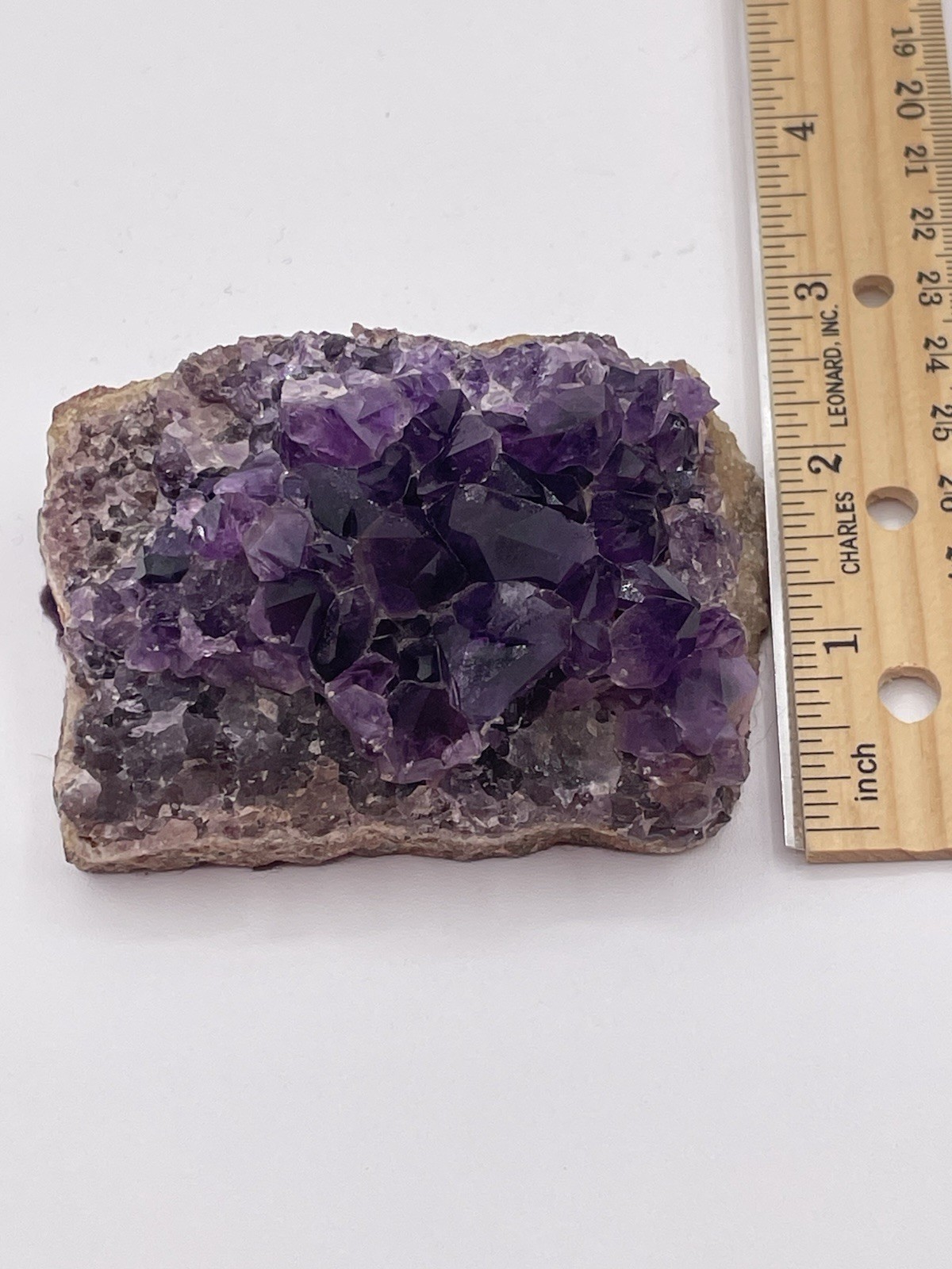 Natural Cluster Amethyst Geode Quartz for Display