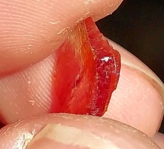 RARE FIERY GEM RHODOCHROSITE N’Chwaning I Mine, Kuruman, KMF, South Africa