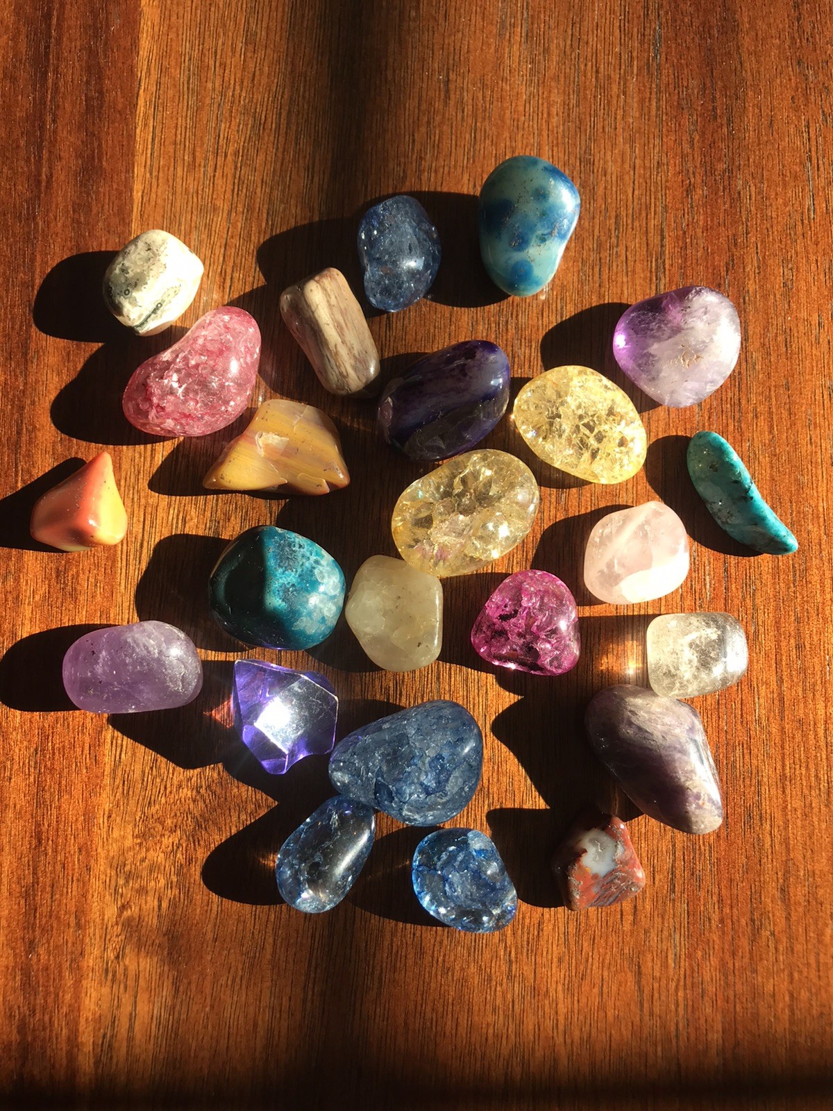 2 Oz. Lot /Tumbled/ Rocks Stones,