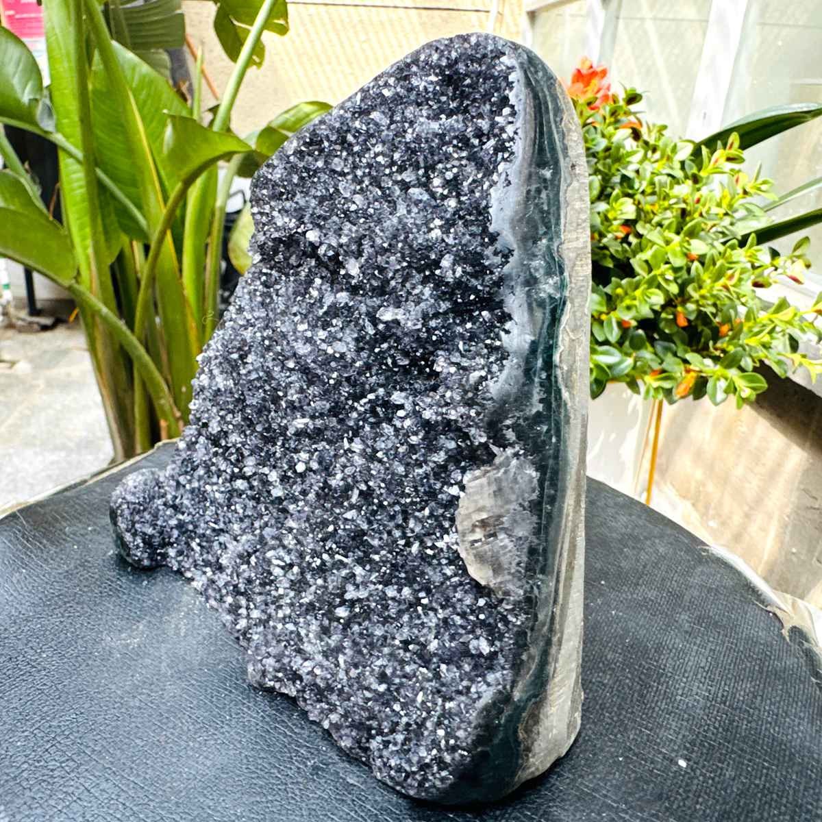 3.2LB Natural Uruguayan Amethyst Cluster Cave Display Specimen Healing