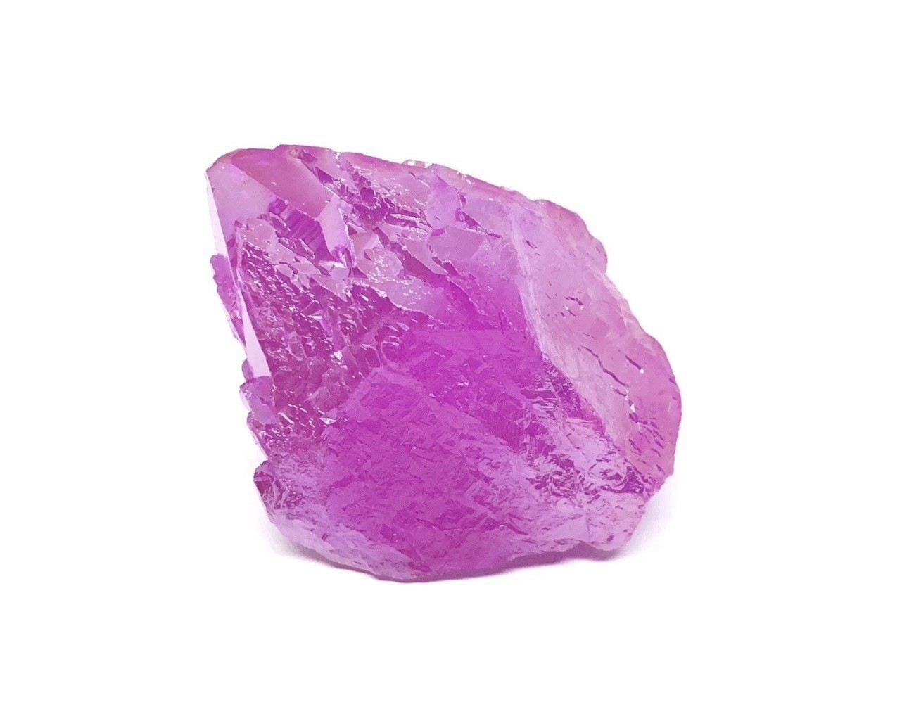 Pink Aura Genuine Quartz 69g
