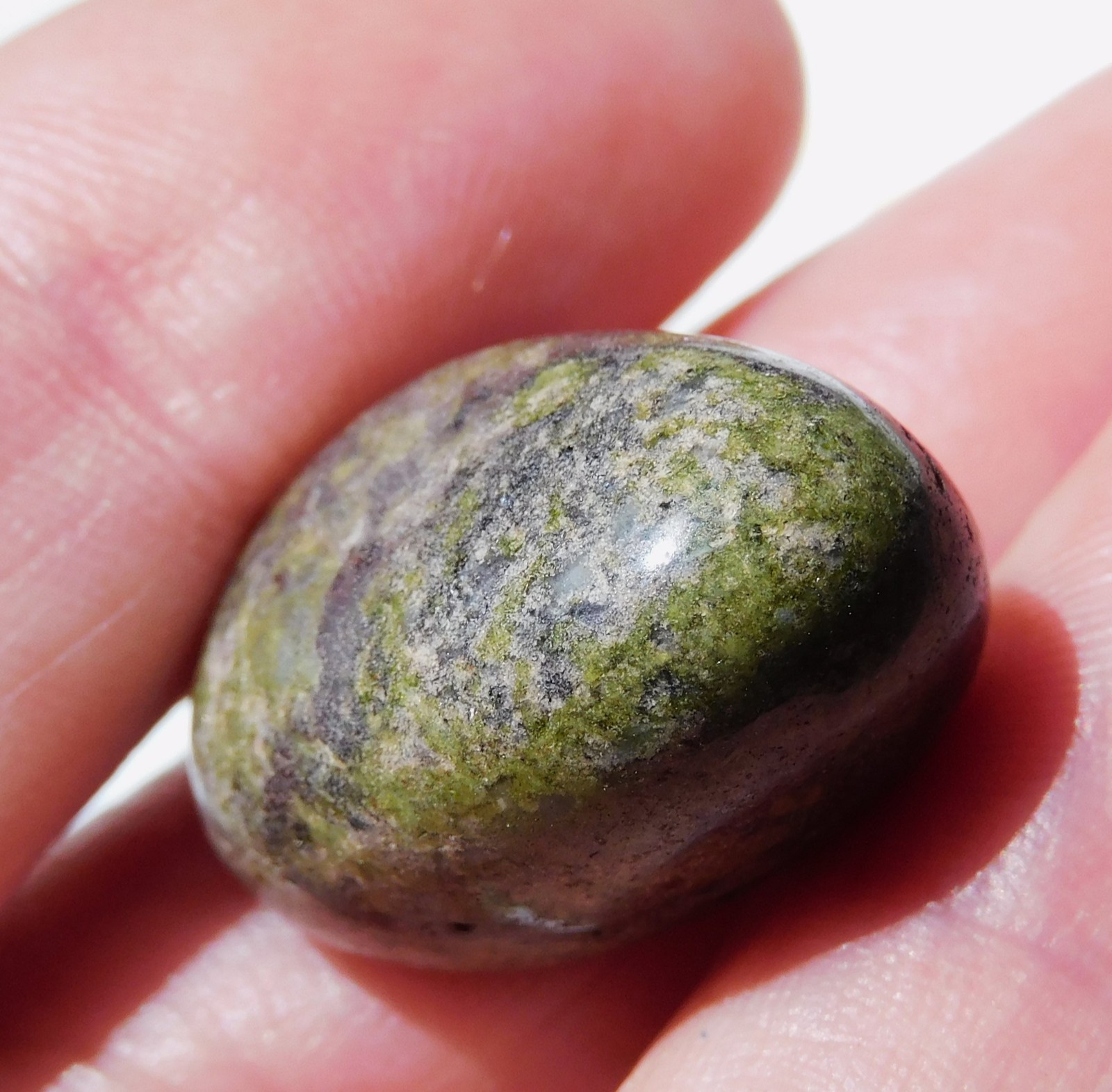 High Grade Dragon Blood Jasper Tumbled Stone for Jewelry Making