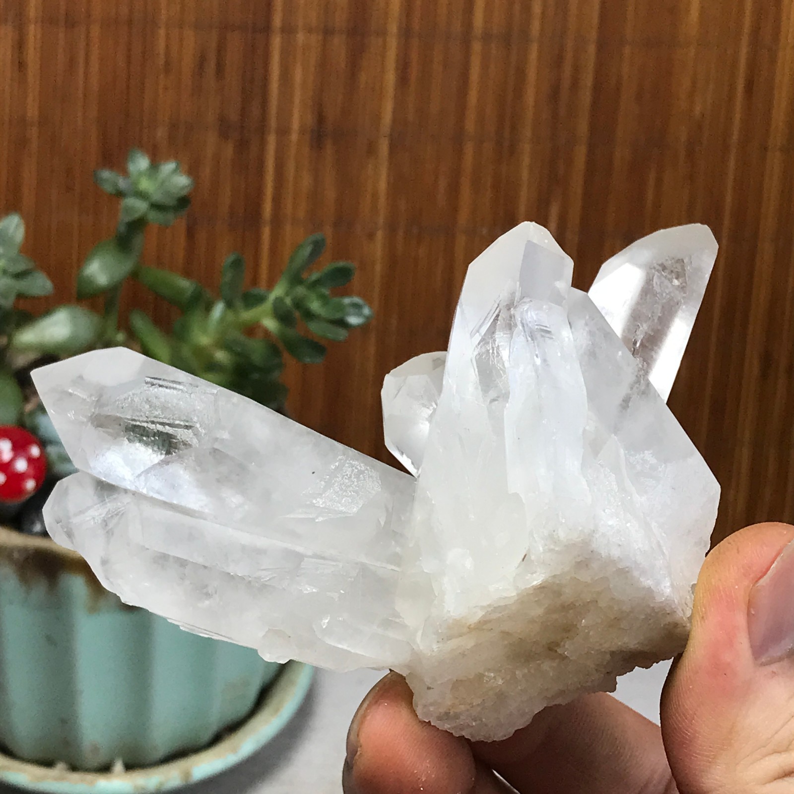 92-78-42mm Natural crystal clusters pretty Quartz Mineral Specimen 149g A6987