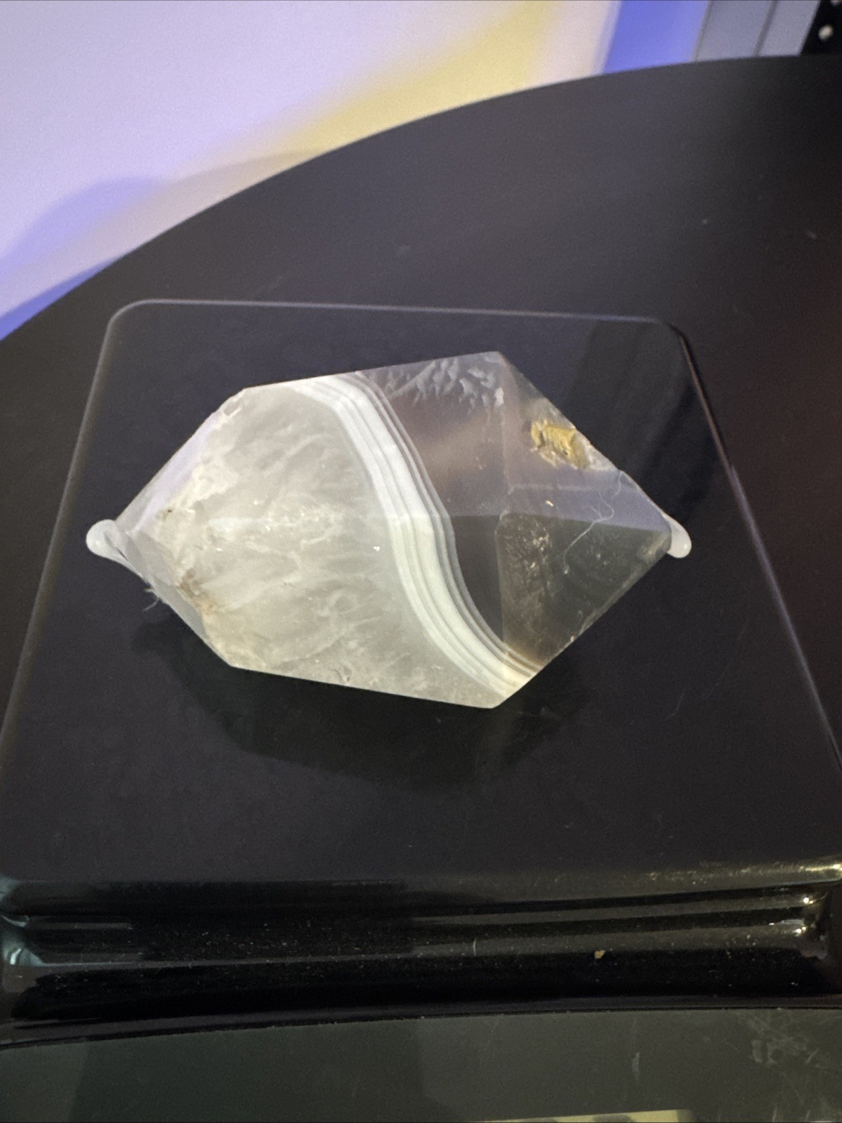Botswana Agate Crystal Double Point 190 Grams 3.5”