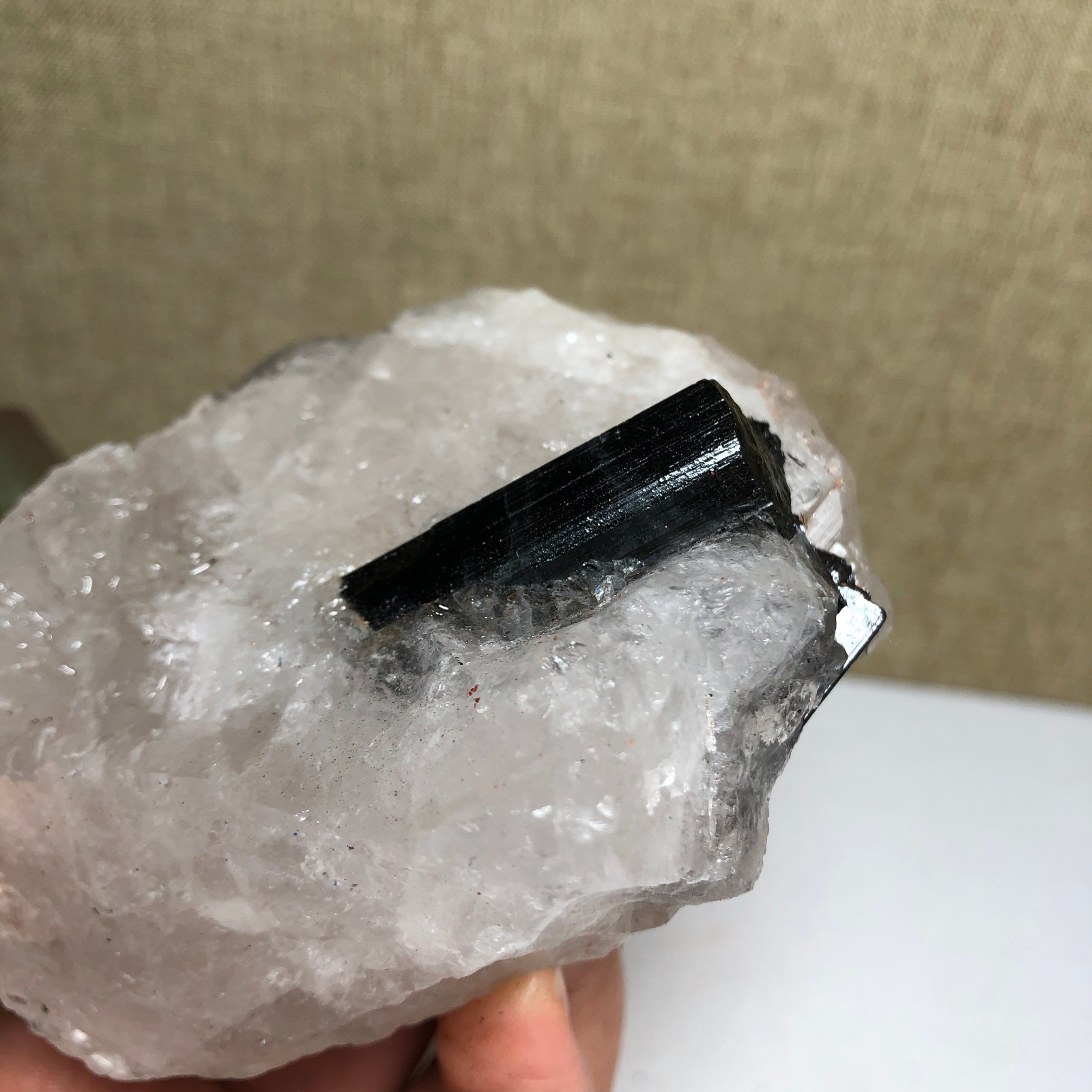 Natural tourmaline Crystal paragenesis gemstone original Specimen 290g A1684