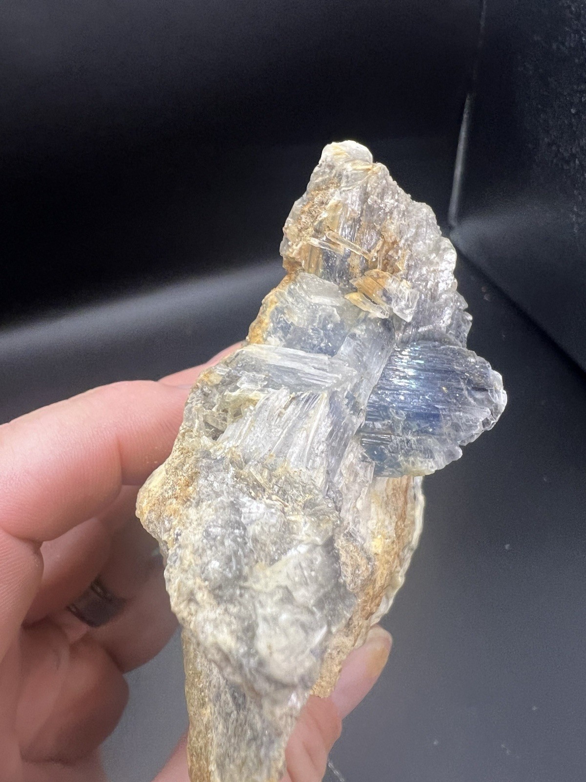 Natural Rare Shattuckite And Selenite Specimen. Minerals, Crystals, Decor,Quartz