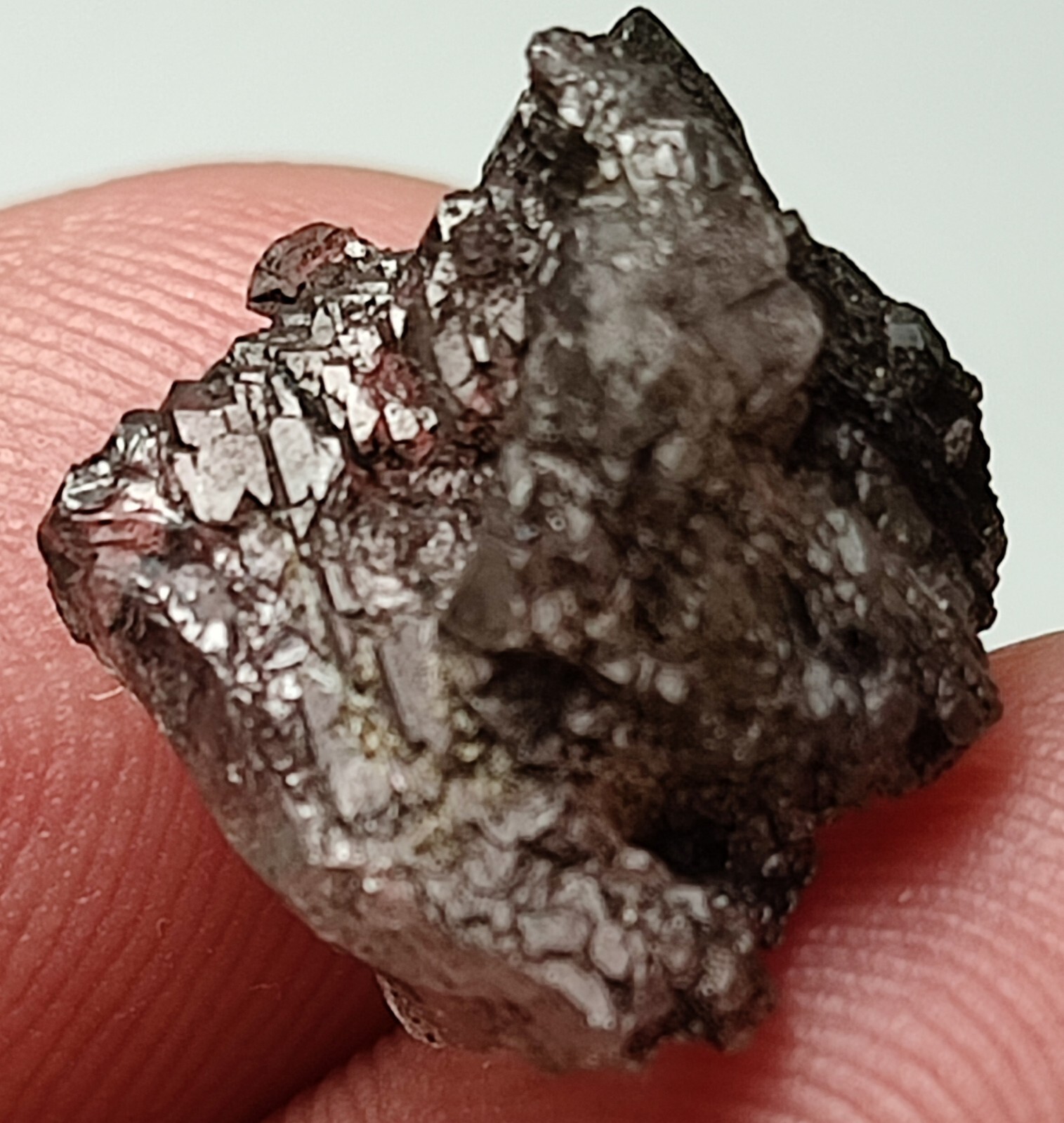 Riebeckite included Quartz thumbnail spec. 3 pieces lot- zagi mountain Pak.