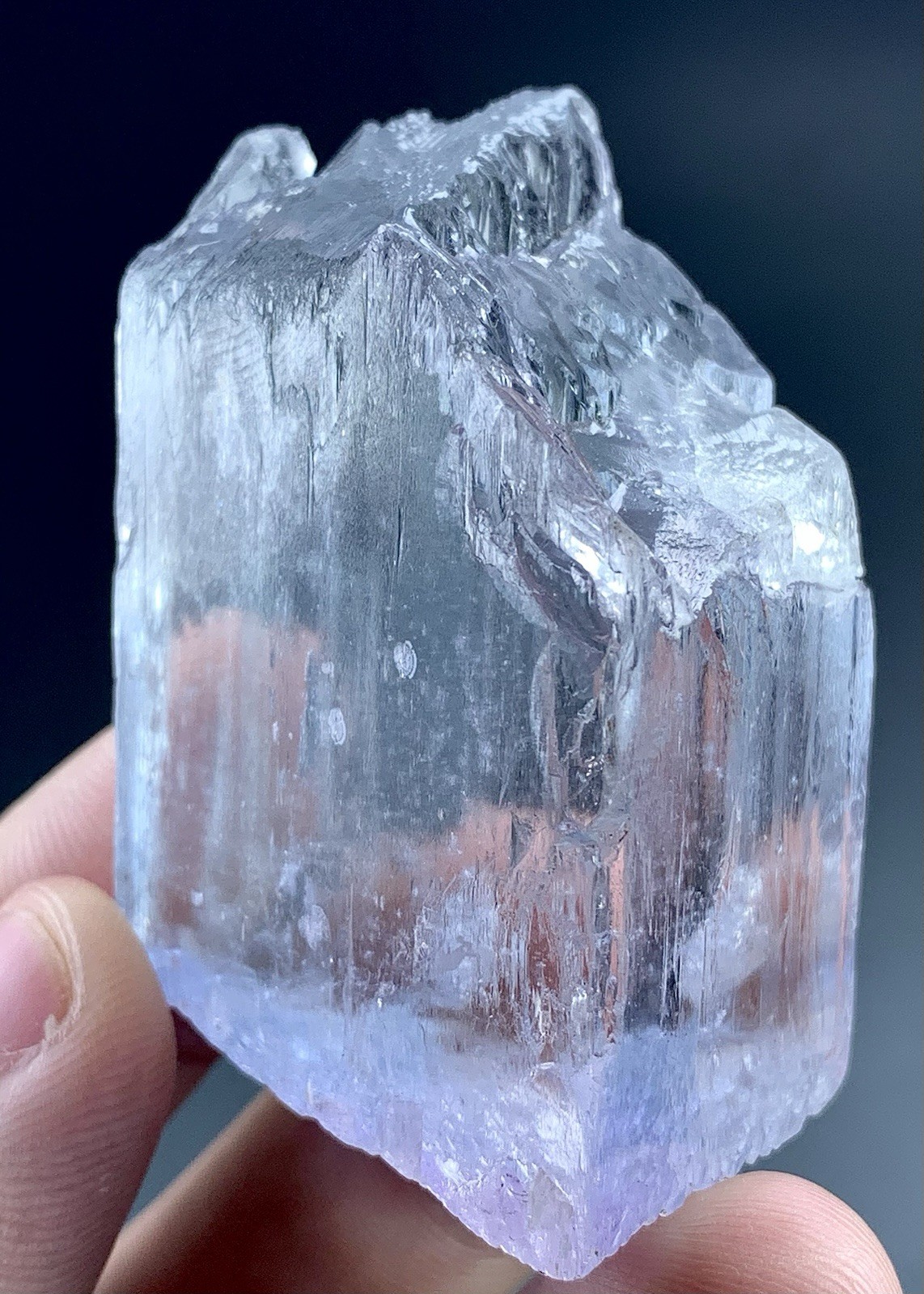 350 Carat Natural Pink Kunzite Crystal Specimen From Afghanistan
