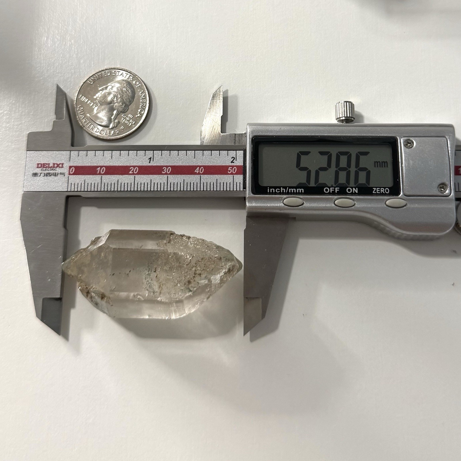 “Emerald Mist” Hashupi Himalayan Quartz Double Terminated Green Phantom Crystal