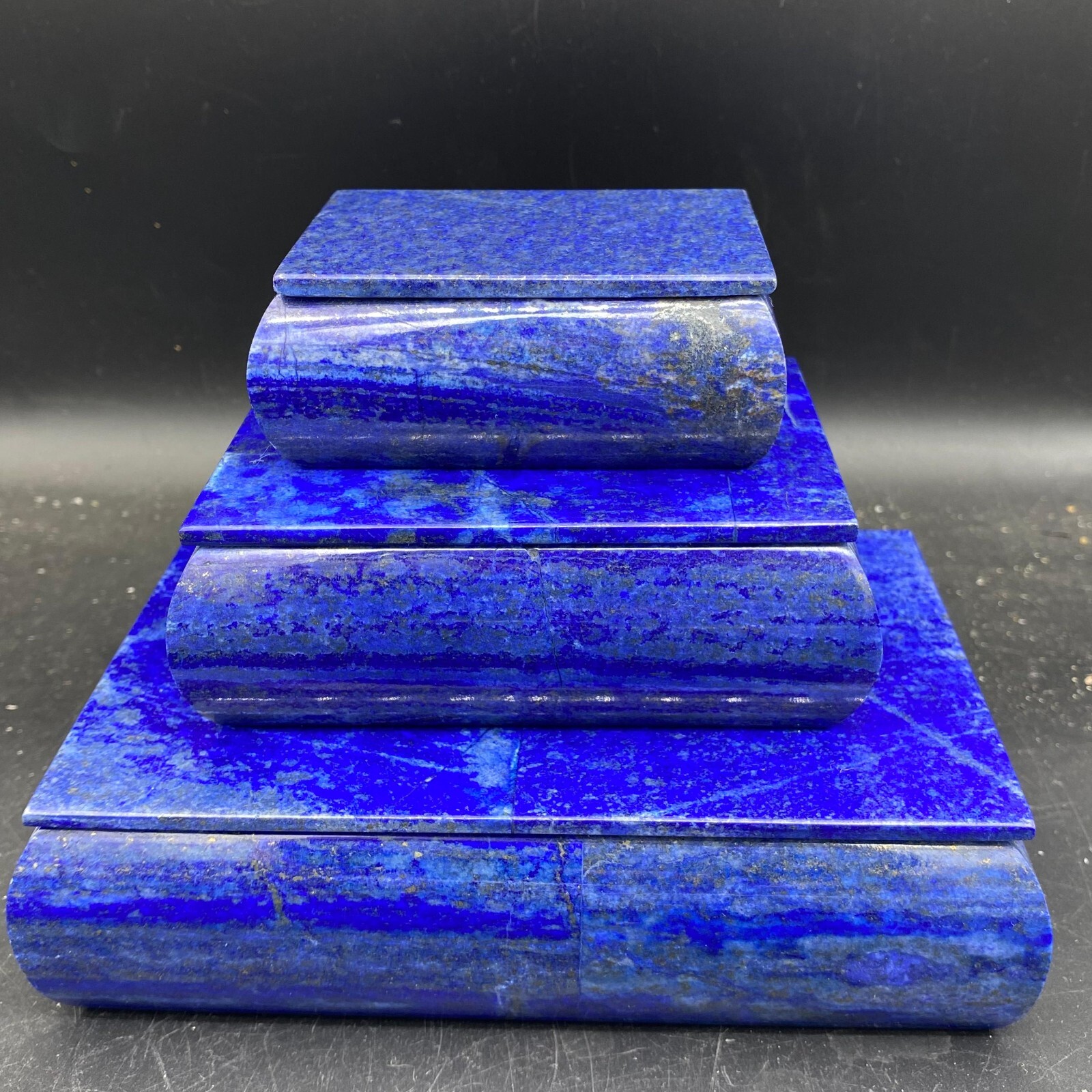 Natural Lapis Lazuli Jewelry box set AAA+ Quality from Afghanistan