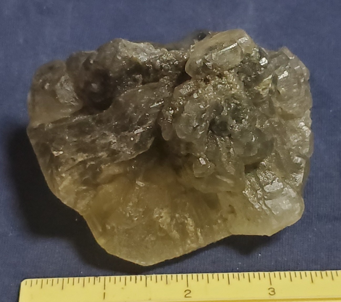 12.2 oz -Hanksite Crystal — Searles Lake, CA — 3 3/4 inch x 3 inch