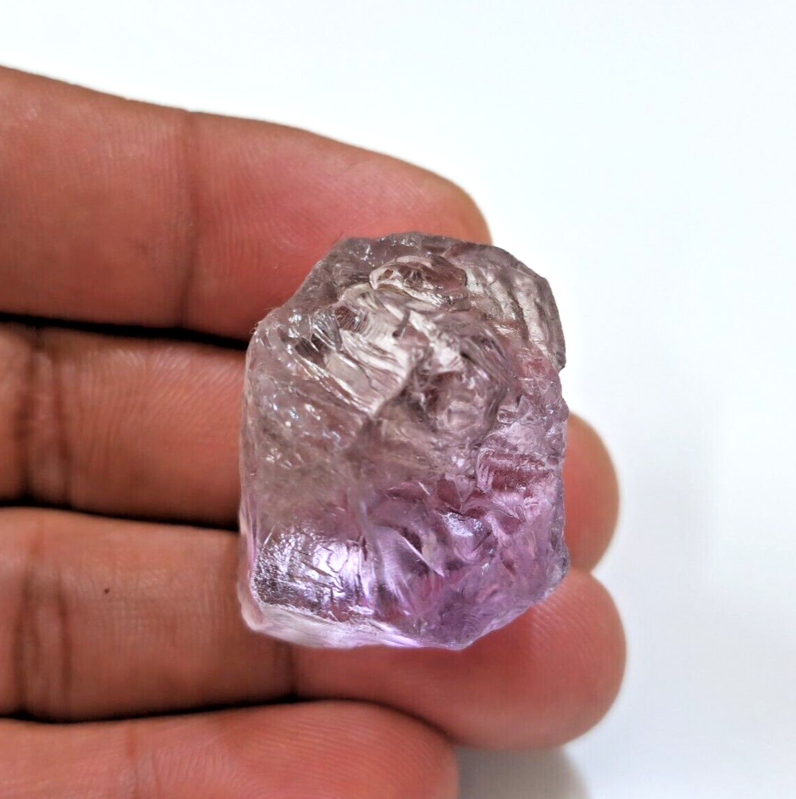 Excellent Pretty Pink Amethyst Raw 144 Crt Amethyst Crystal Rough Making Jewelry