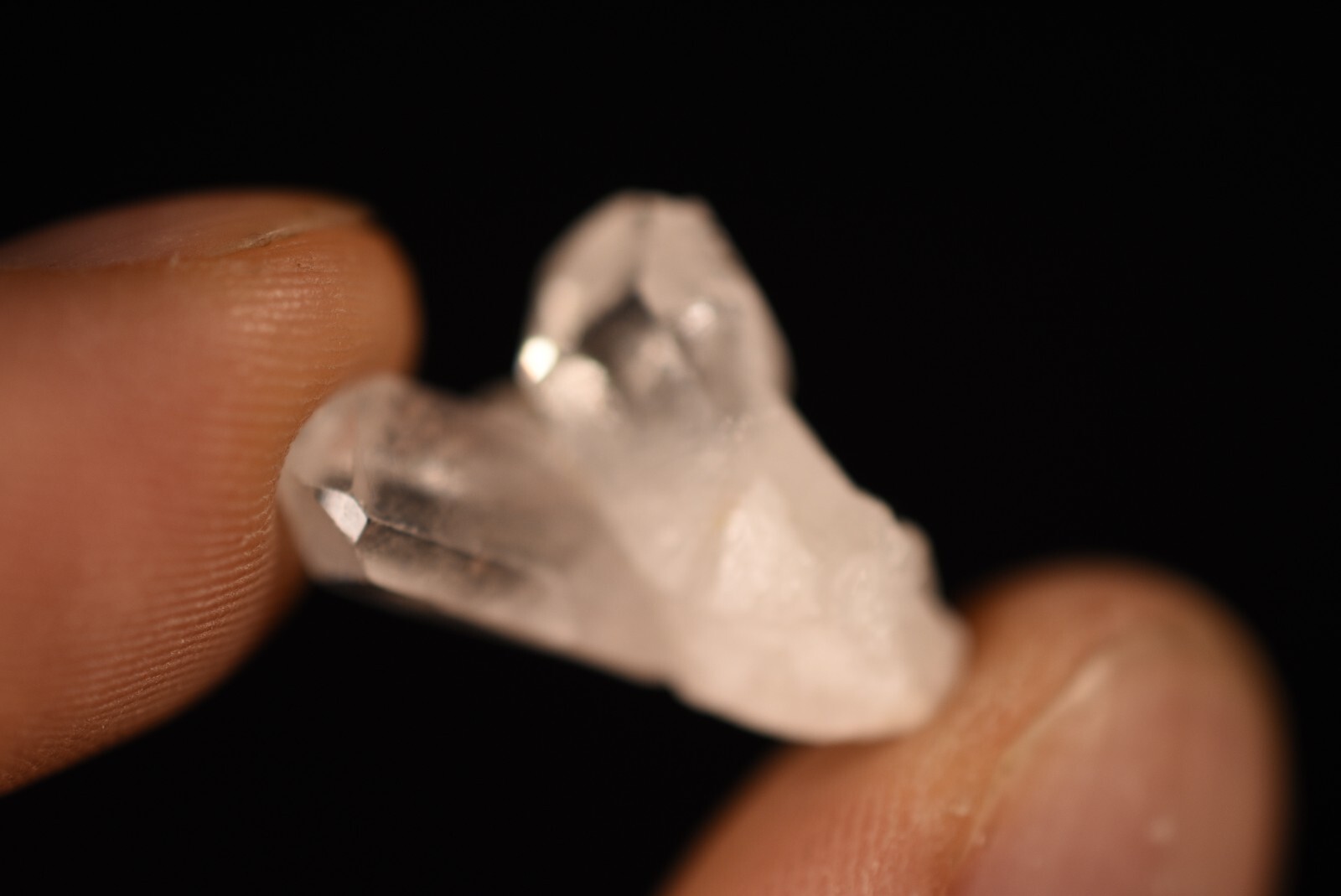 4 *QUARTZ CRYSTAL* Clusters 2-4cm 31.2g Clear Healing Gift Master Healer