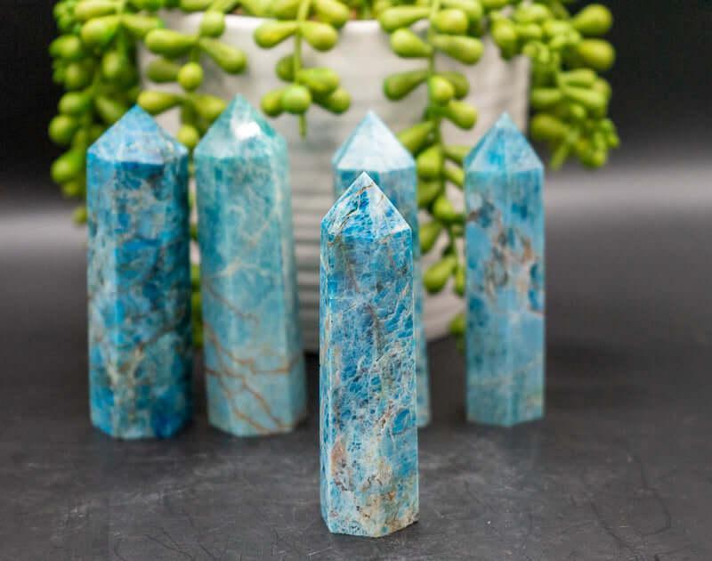 Blue Apatite Tower