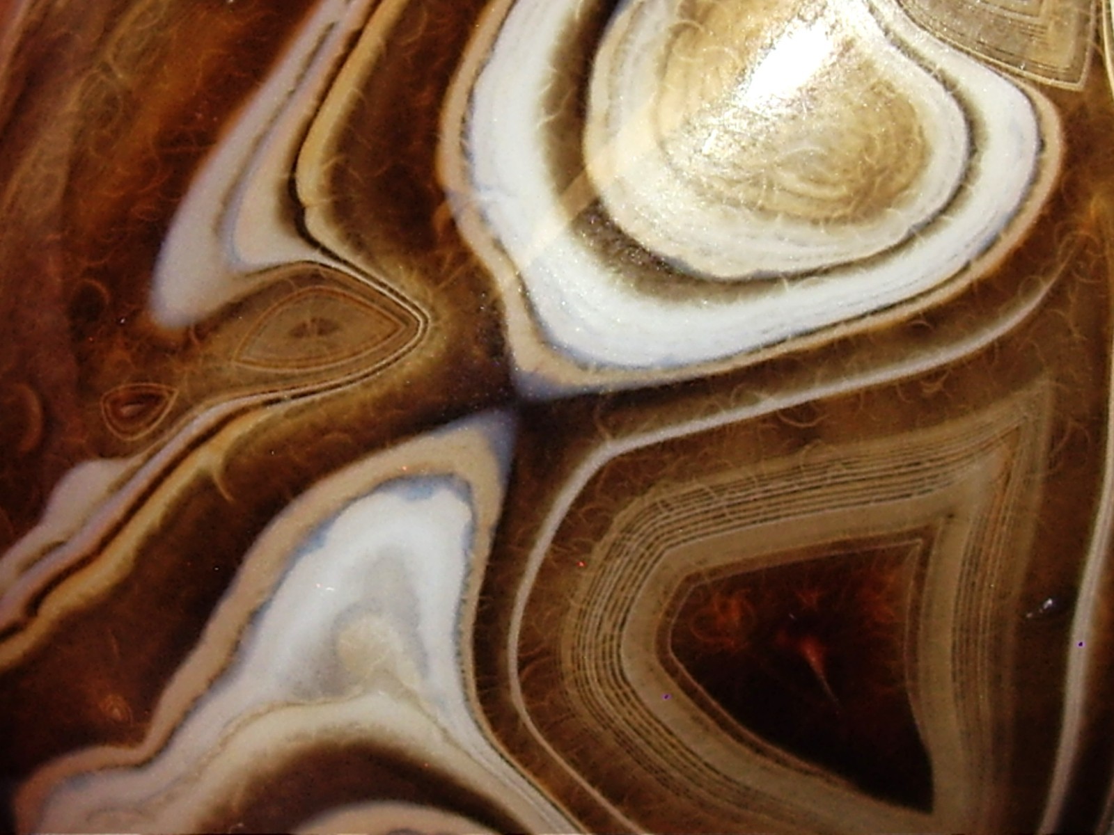 Beautiful Translucent Banded Agate Polished Pebble from Madagascar 28.6g
