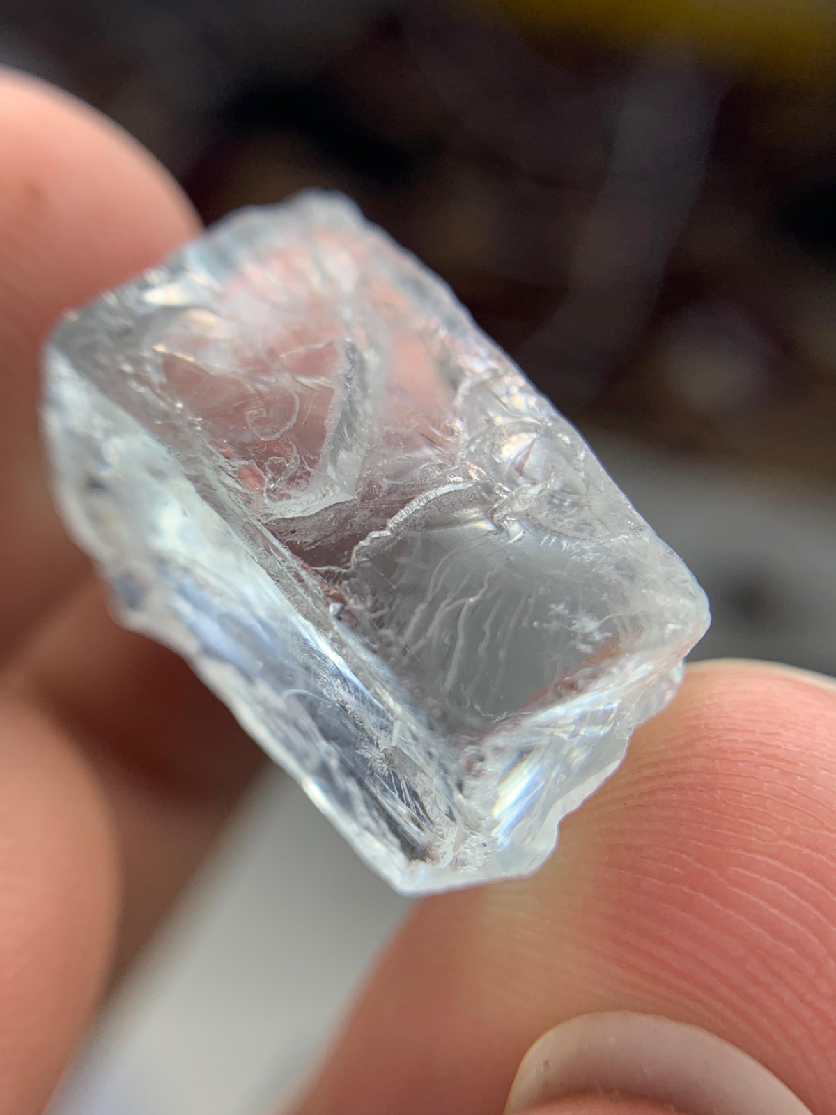 19.50 Crt Large Piece Loupe Clean Facet Grade Gorgeous Aquamarine Rough