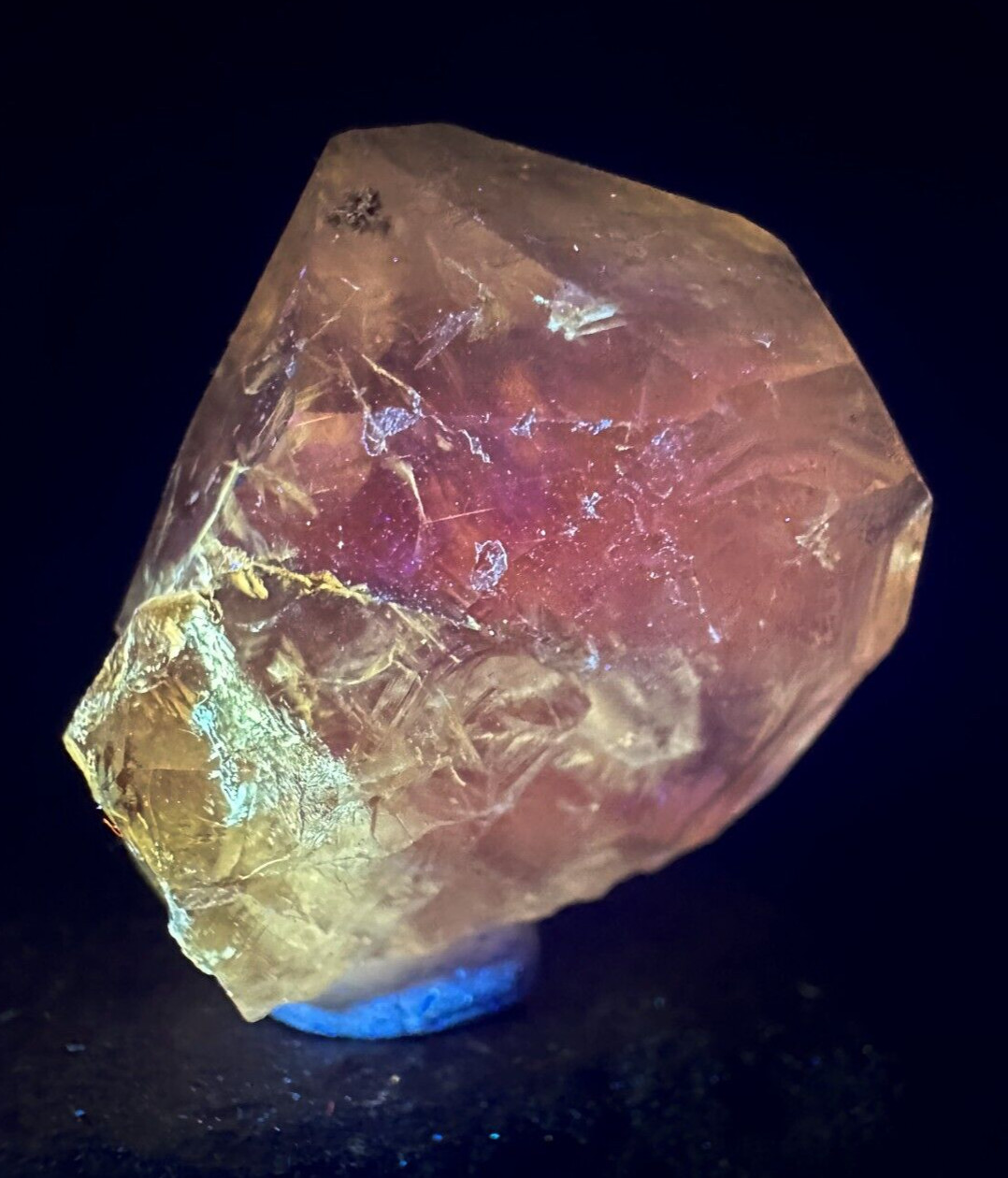 ➤ 1-3/8″ CLEAR “MERCEDES” CALCITE Pleasant Ridge Rensselaer Indiana VIDEO➤429