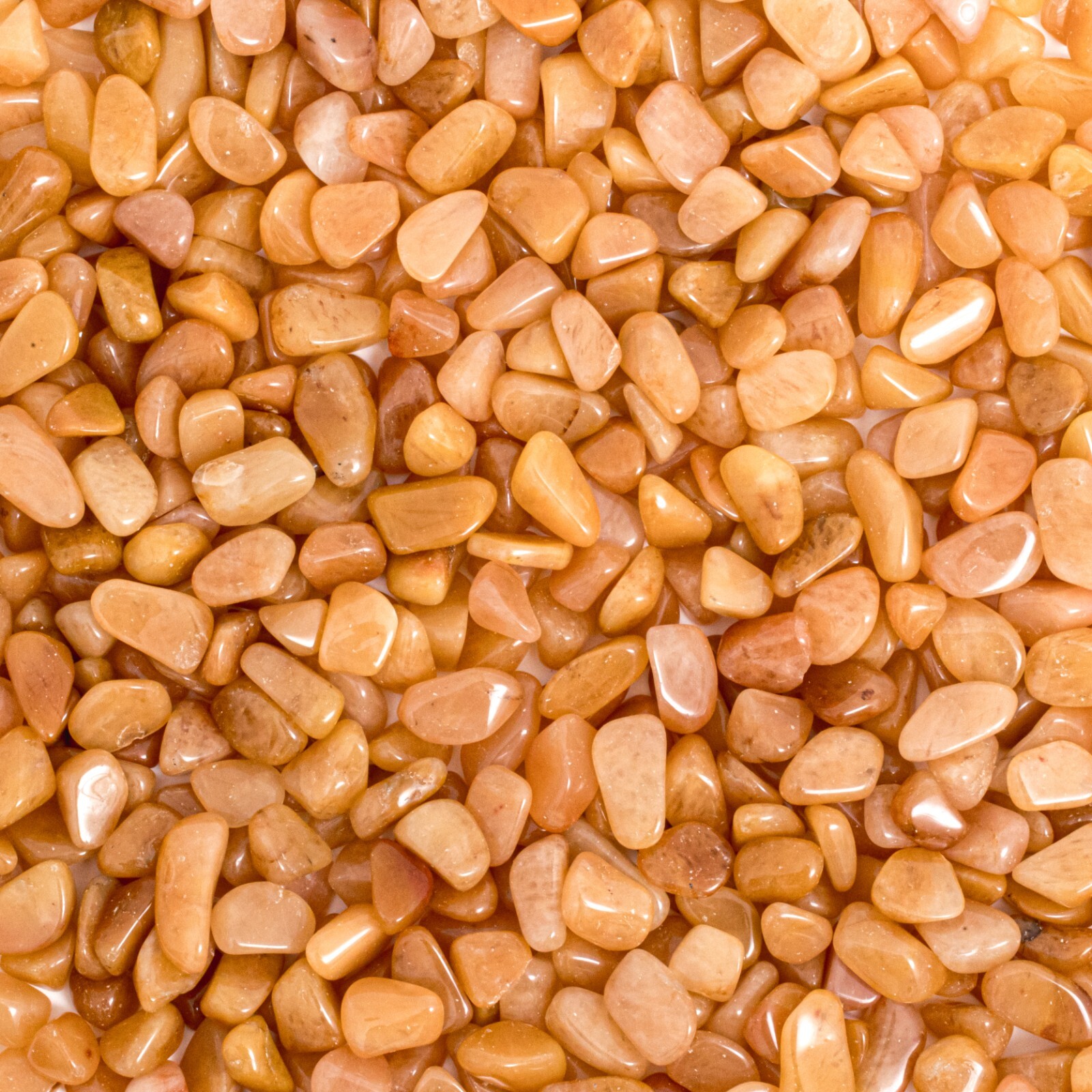 1/2 lb Small Tumbled Peach Quartz Gemstones Crystals for Jewelry Metaphysical