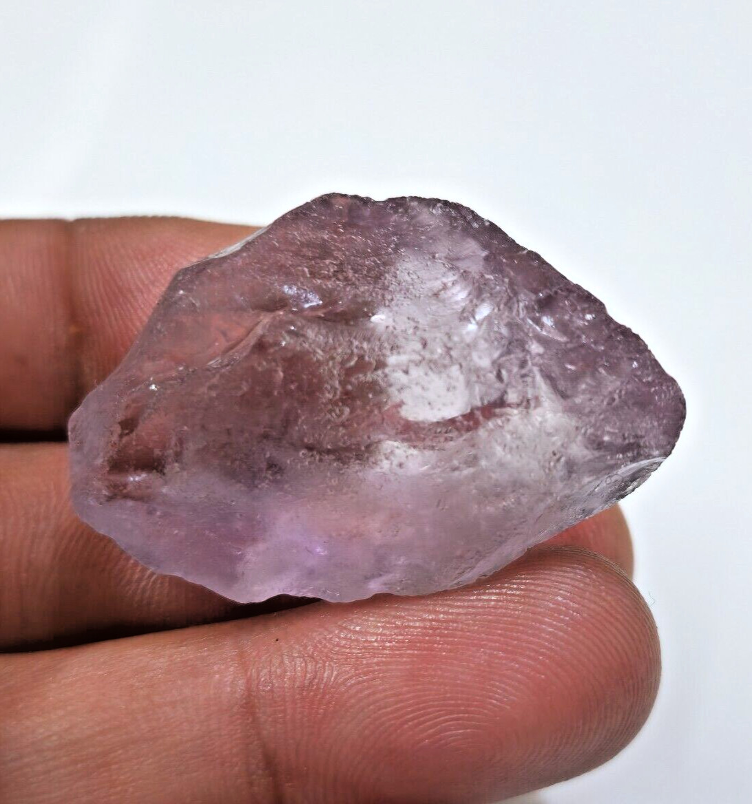 Magnificent Raw 115 Crt Pink Amethyst Unique Loose Gemstone For Making Jewelry