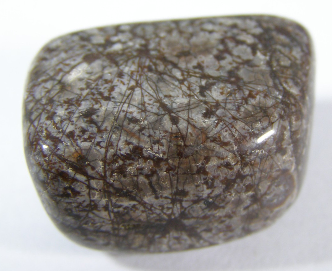 BROWN SNOWFLAKE OBSIDIAN TUMBLESTONE 2.8 x 2.0 cms 19.67 gms #5 – grief