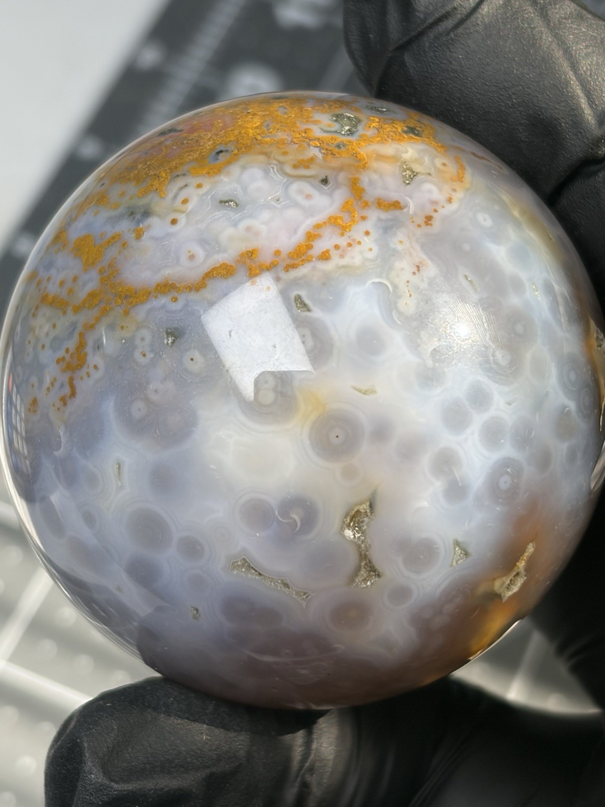 Excellent Ocean Jasper Sphere Orbs Orbicular