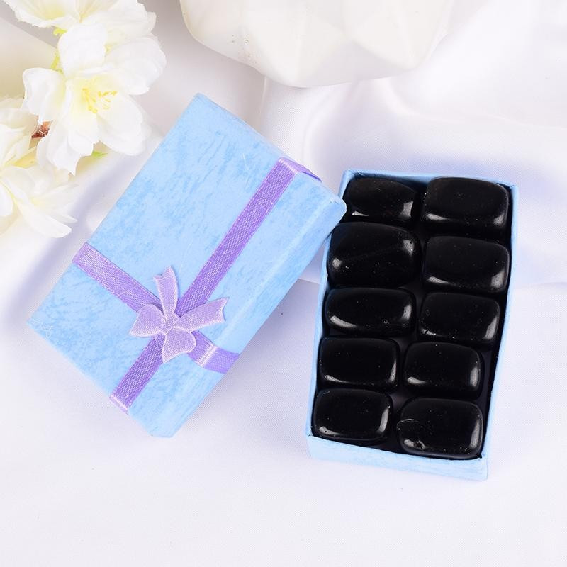 10 Pcs /Set Natural Tumbled Stone 15-20Mm Mix Rock and Quartz Rose Bead Chakra H
