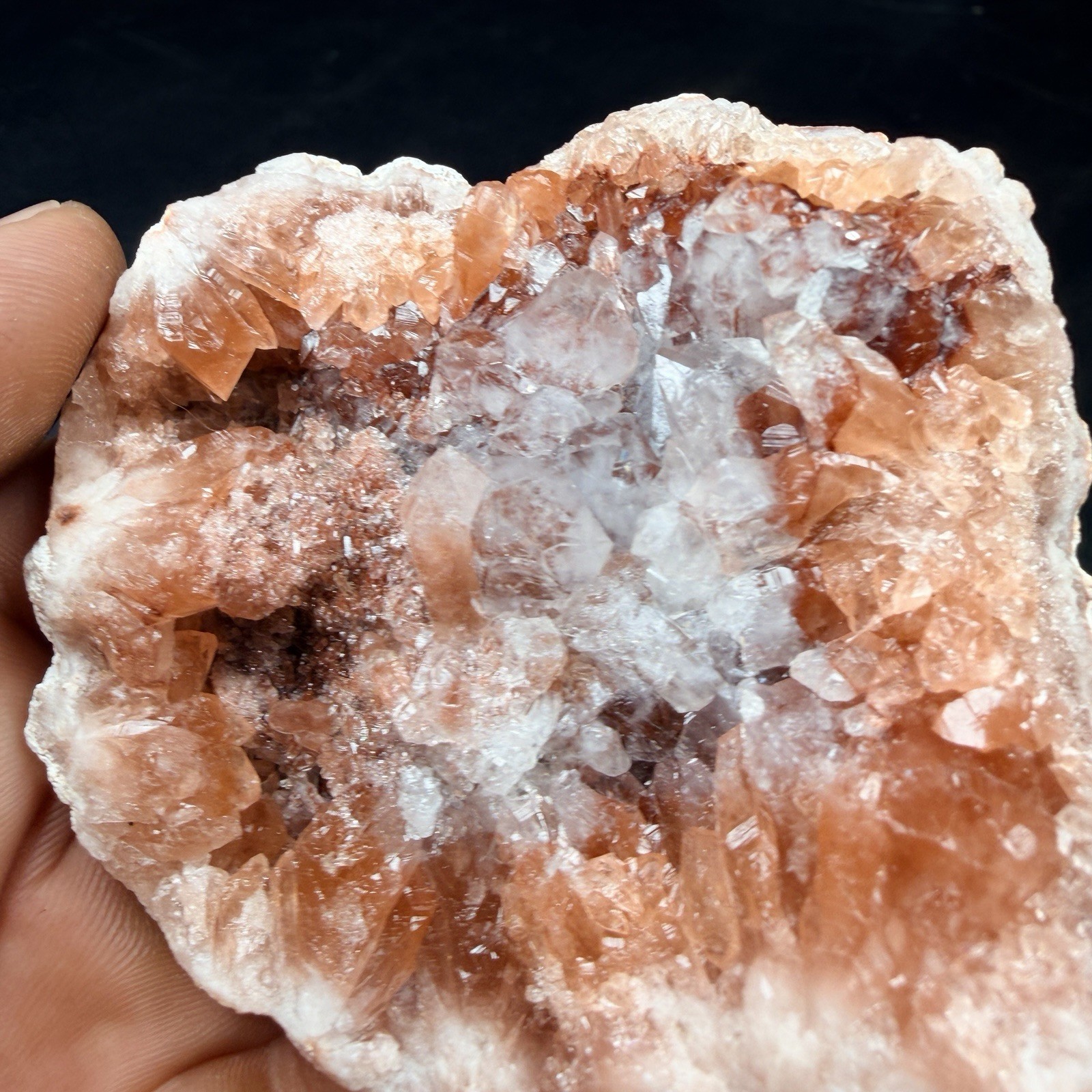 Pink Amethyst Quartz Crystal from Geode Patagonia, Argentina *Video*